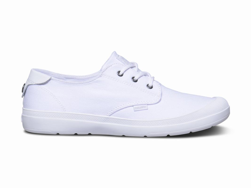 Palladium Voyage Women's Low Top Sneakers White (HFJI67354)